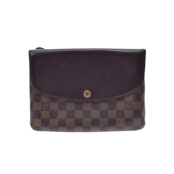 Louis Vuitton Twice Shoulder Bag Damier Ebene - Picture 1 of 9